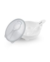  Bļoda ar karoti AKUKU A0424 white-izpārdošana 